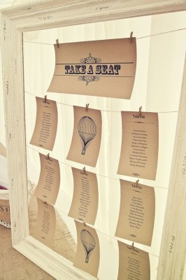 Tips to create your wedding seating chart