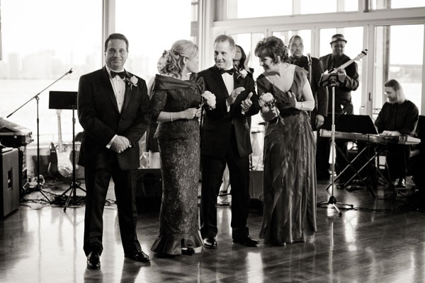 band at a wedding